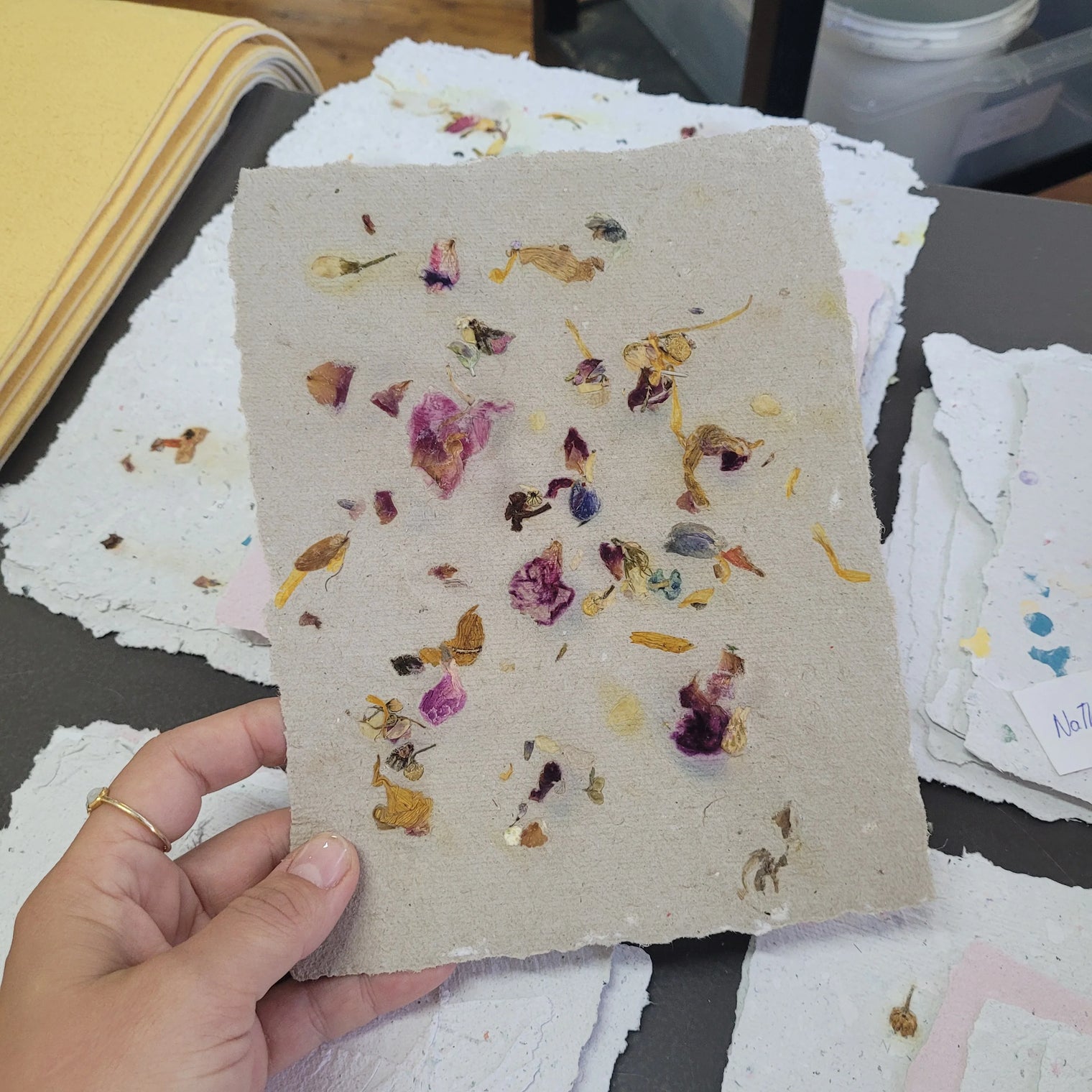 Craft and creative recycled papermaking workshop - Upcycling - 5 hours