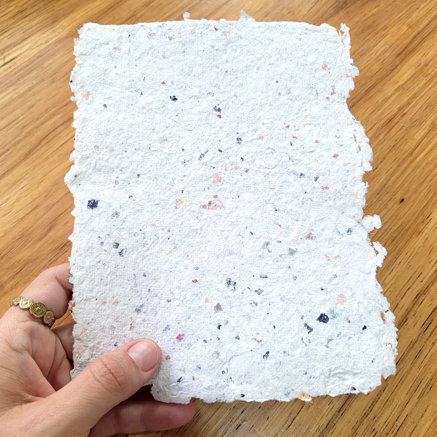 Craft and creative recycled papermaking workshop - Upcycling - 5 hours