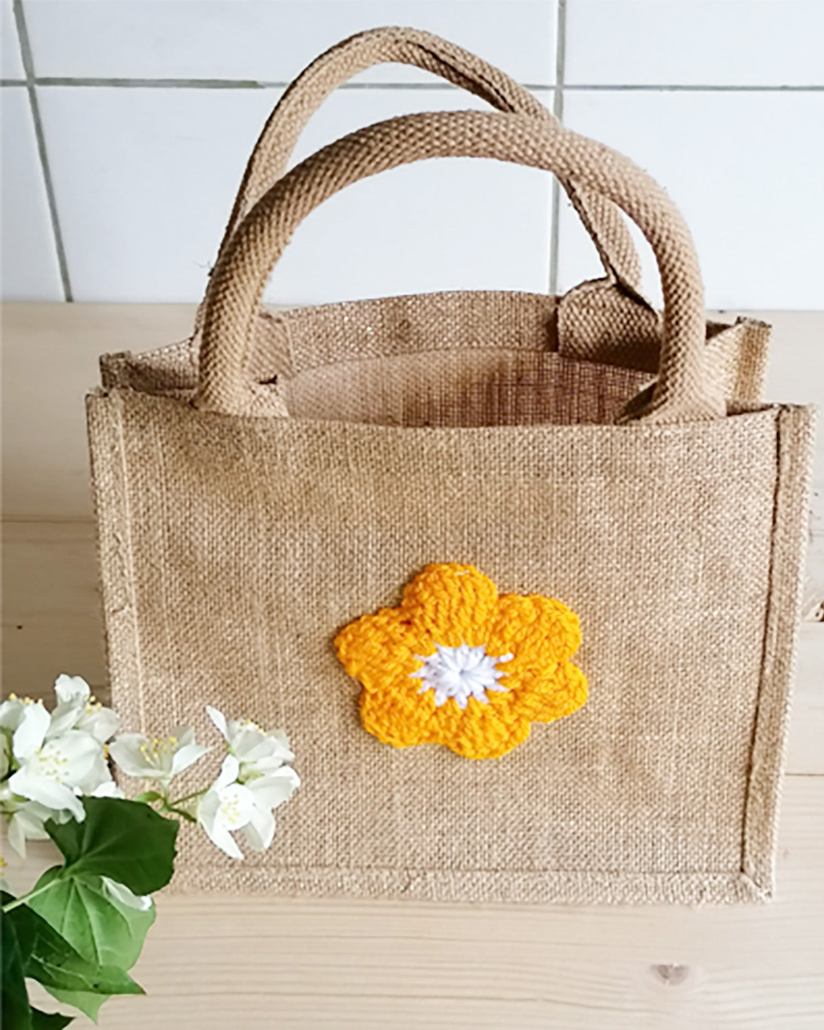 Crochet flower applique workshop