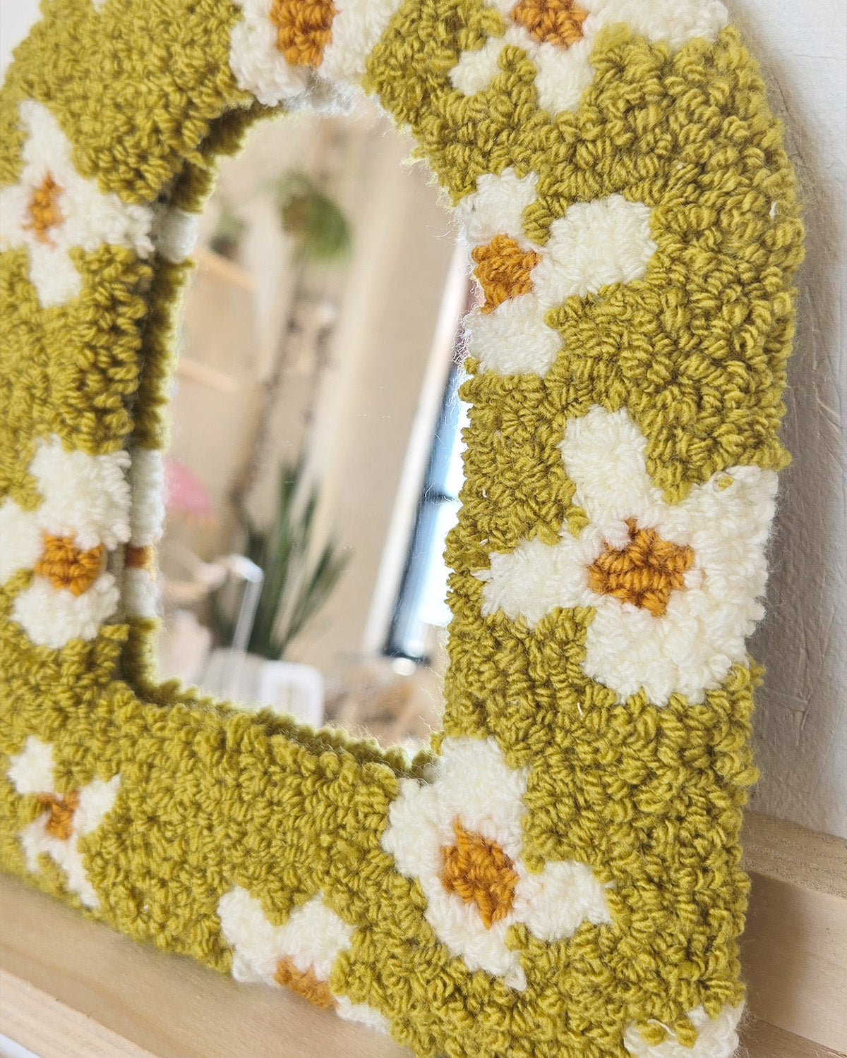 Punch Needle Workshop - Creating a Custom Punch Needle Mirror - 4 hours