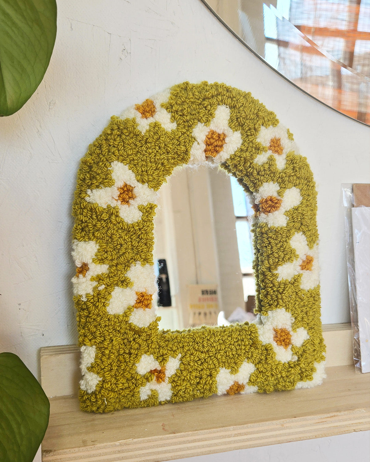 Punch Needle Workshop - Creating a Custom Punch Needle Mirror - 4 hours