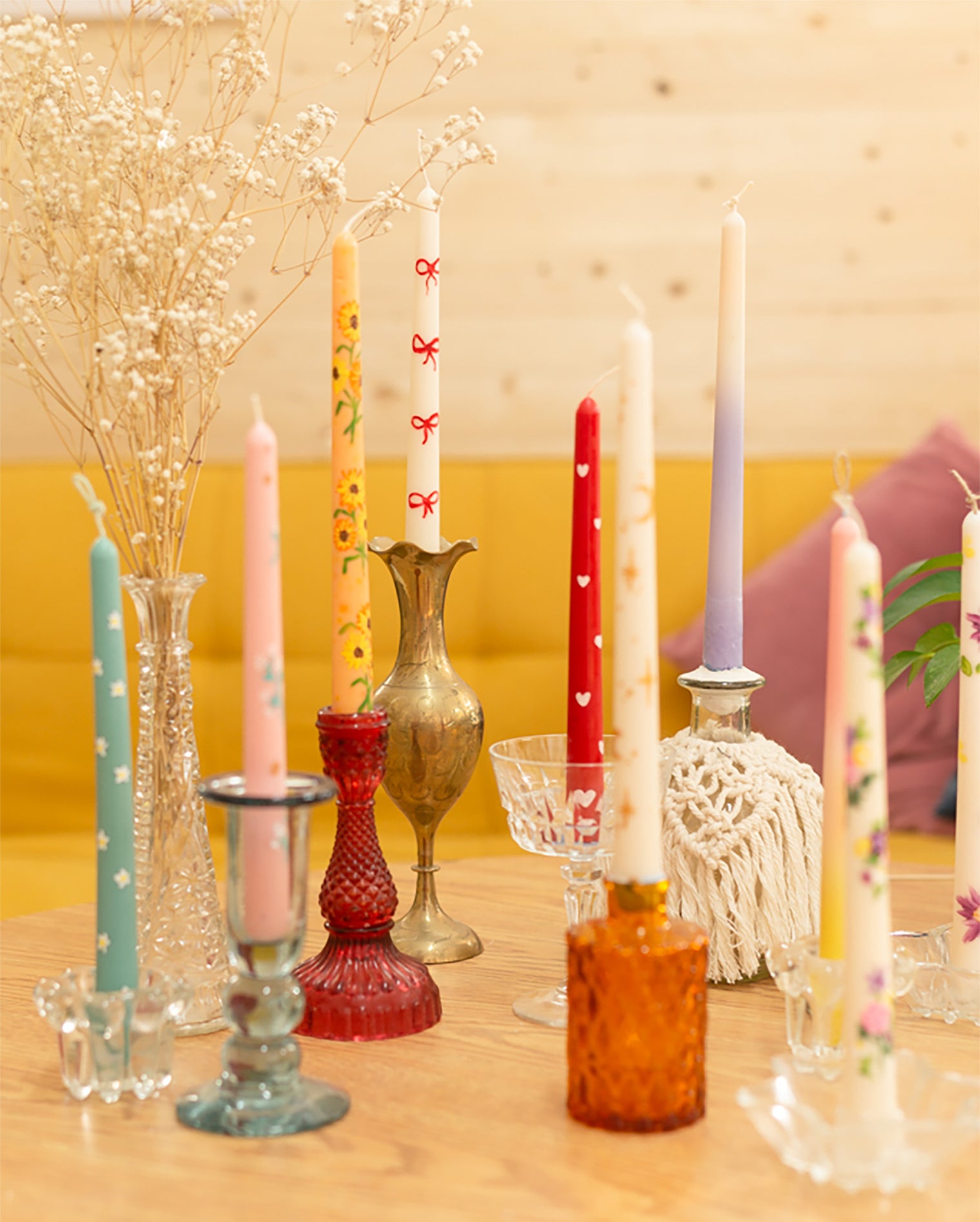 Candle & Painting Duo Workshop: Introduction to Pillar Candle Making and Candle Painting - 4H