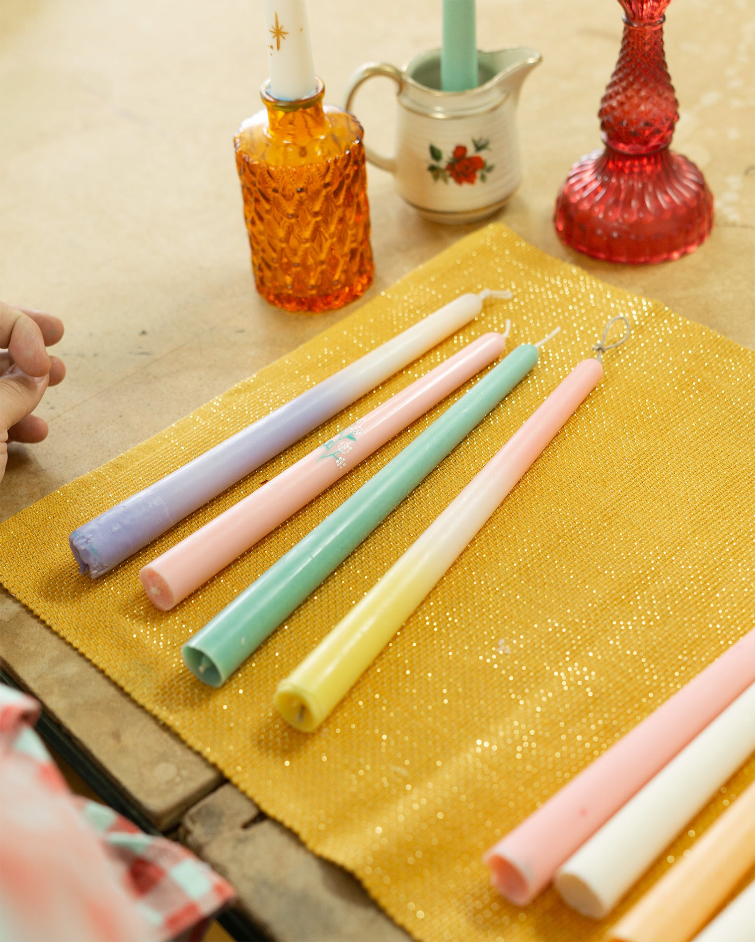 Candle & Painting Duo Workshop: Introduction to Pillar Candle Making and Candle Painting - 4H