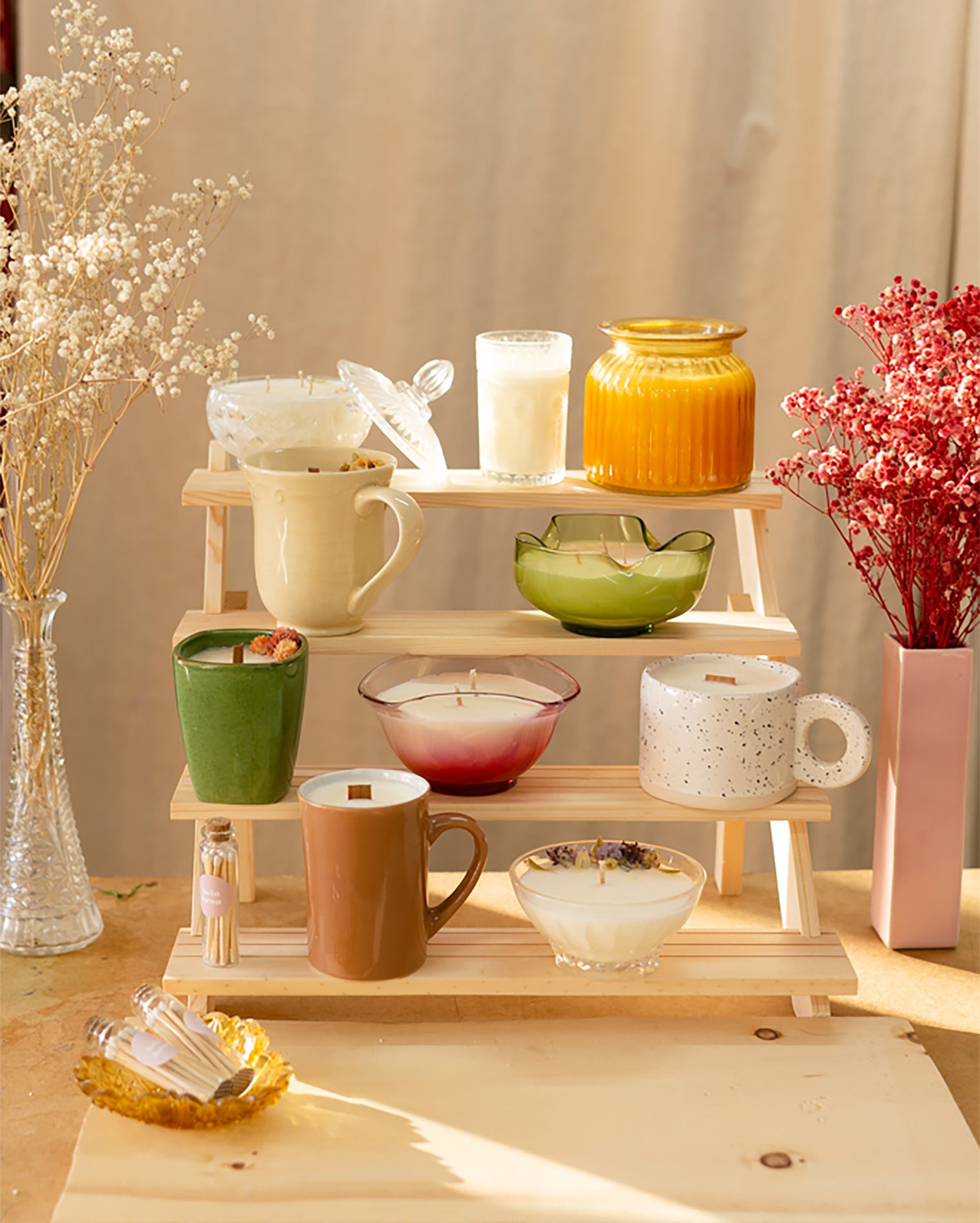 Private workshop on request only - Introductory workshop on scented candle making - Upcycle your pots! 3 hours