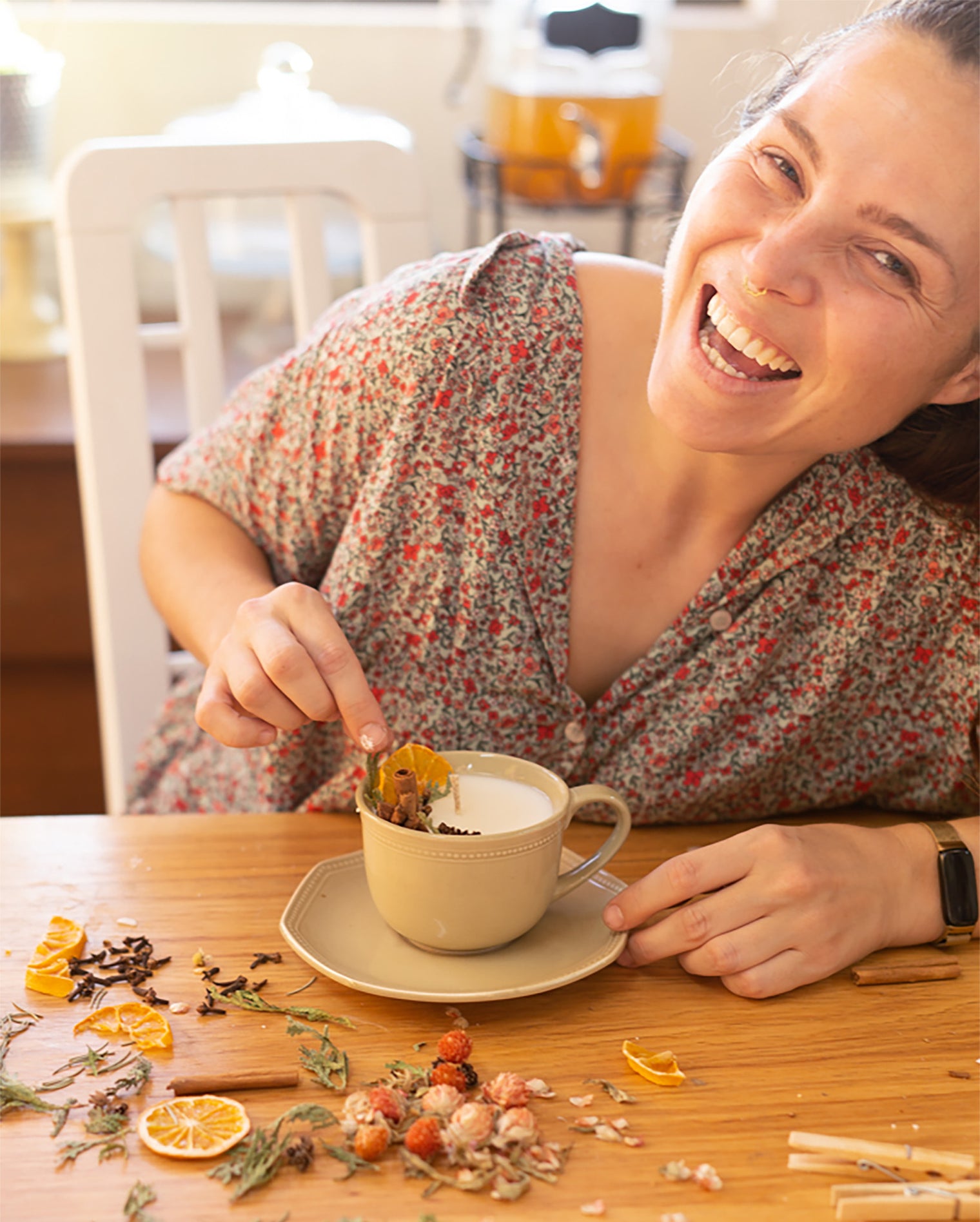 Private workshop on request only - Introductory workshop on scented candle making - Upcycle your pots! 3 hours