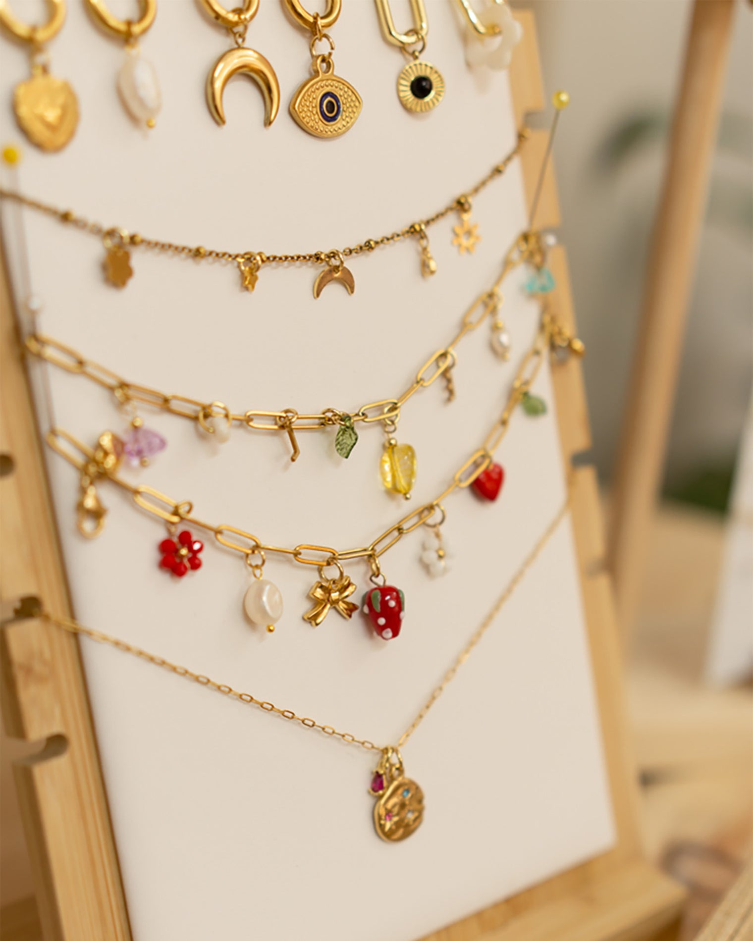 Workshop: make your own charm jewelry - jewelry bar - 2 hours by reservation