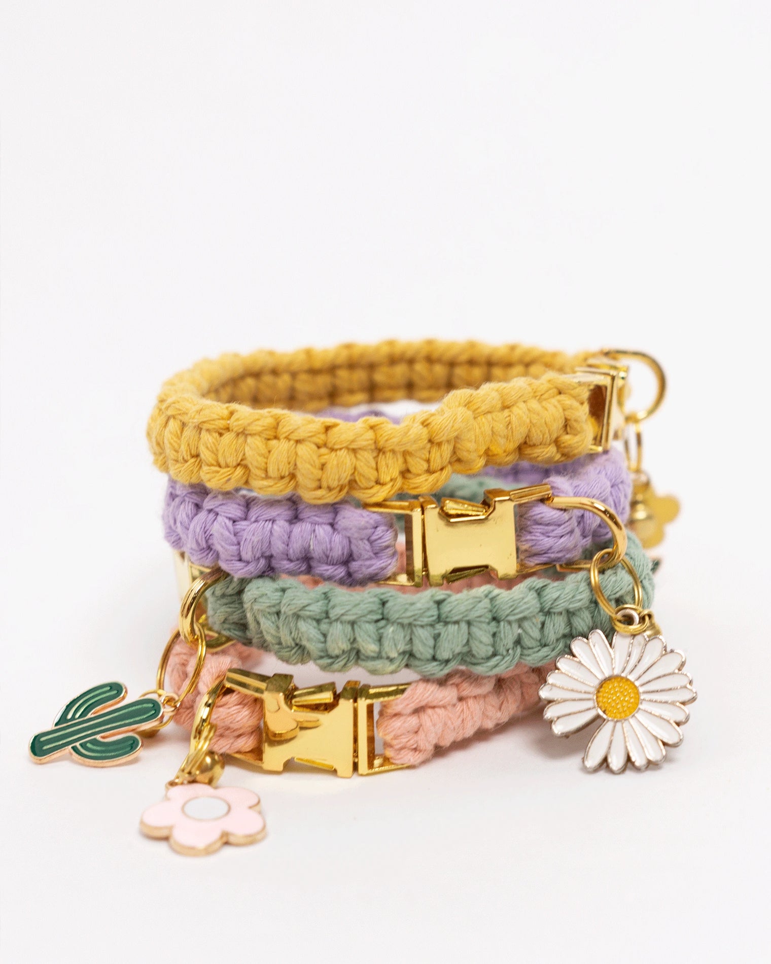 collier pour chat, fabrication d'un collier pour chat, Kit de fabrication, Minou, chaton, pendentif pour chat, collier en macramé, macramé pour chat