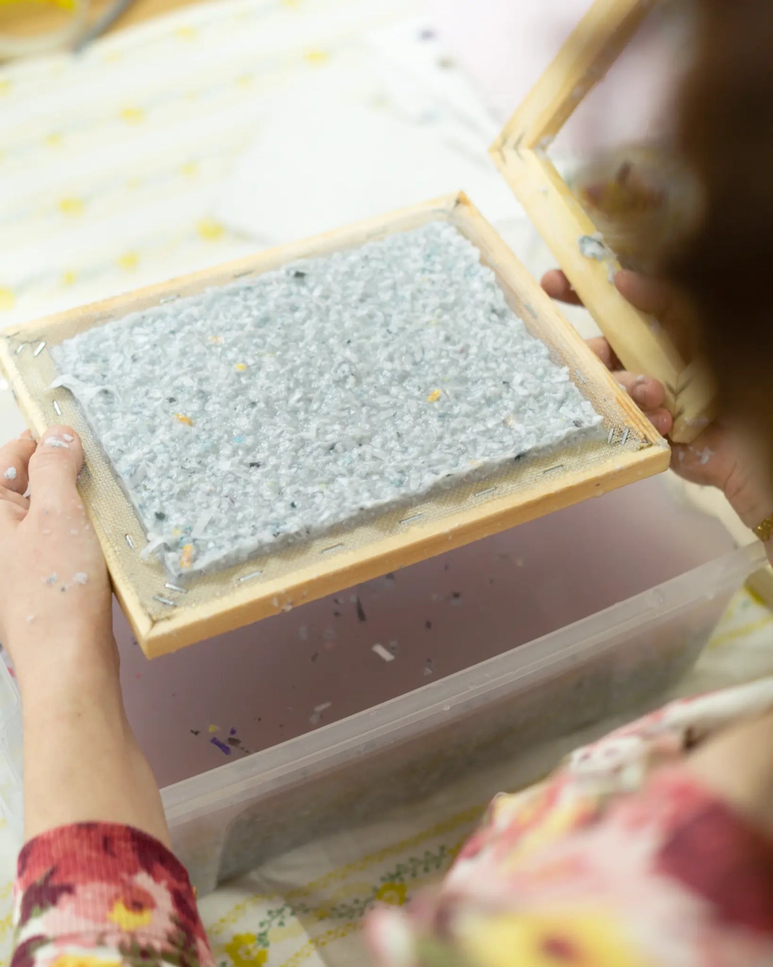 Craft and creative recycled papermaking workshop - Upcycling - 5 hours