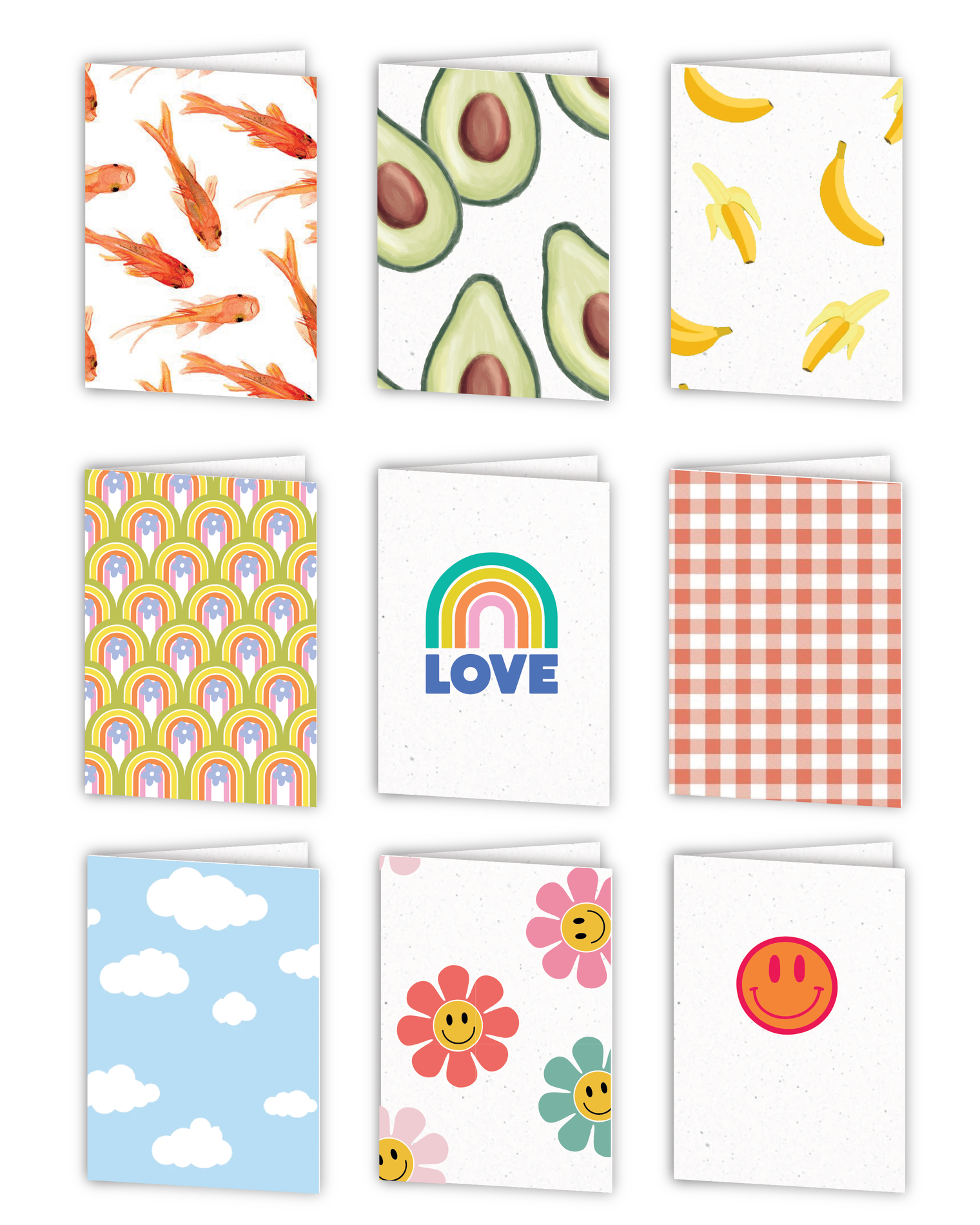 Illustrations à imprimer pour cartes, thématique Été