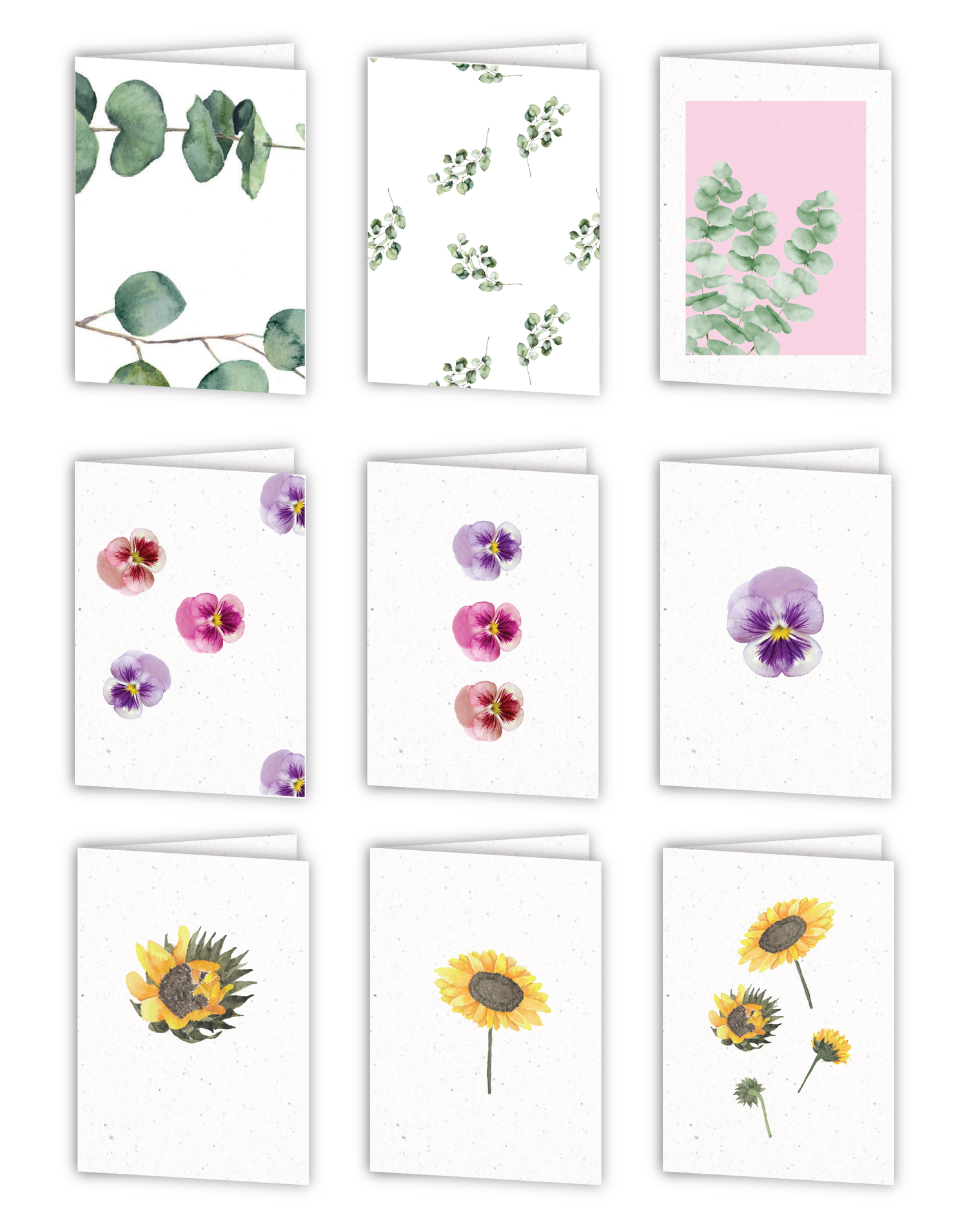Illustrations to print for cards, Spring theme