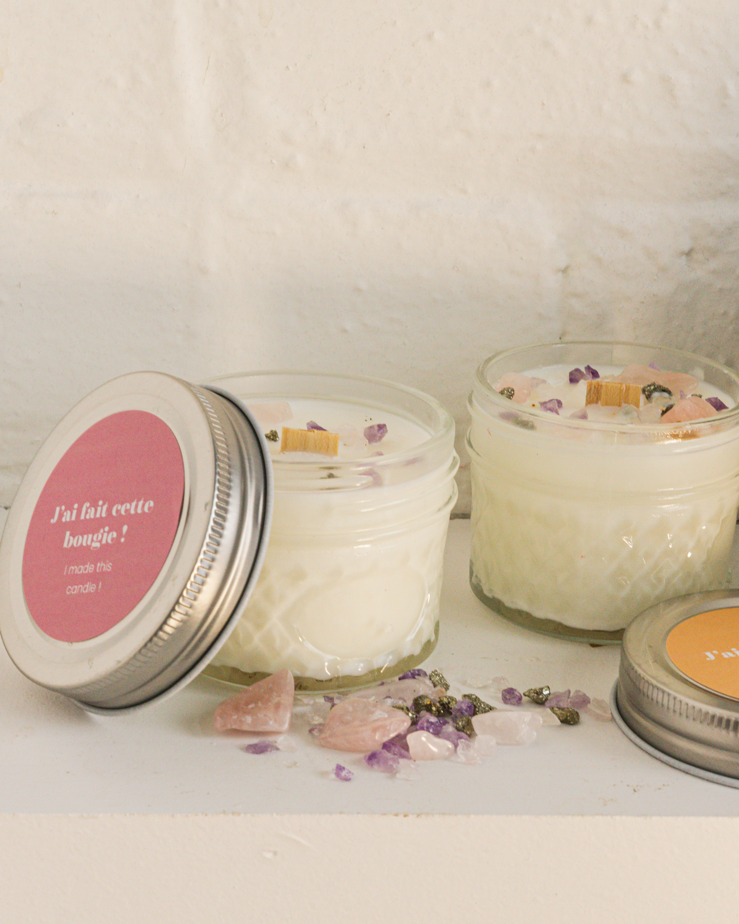 Ensemble de fabrication de bougies rituel