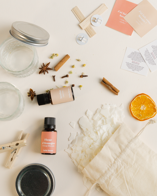 Kit de fabrication de bougies de saison