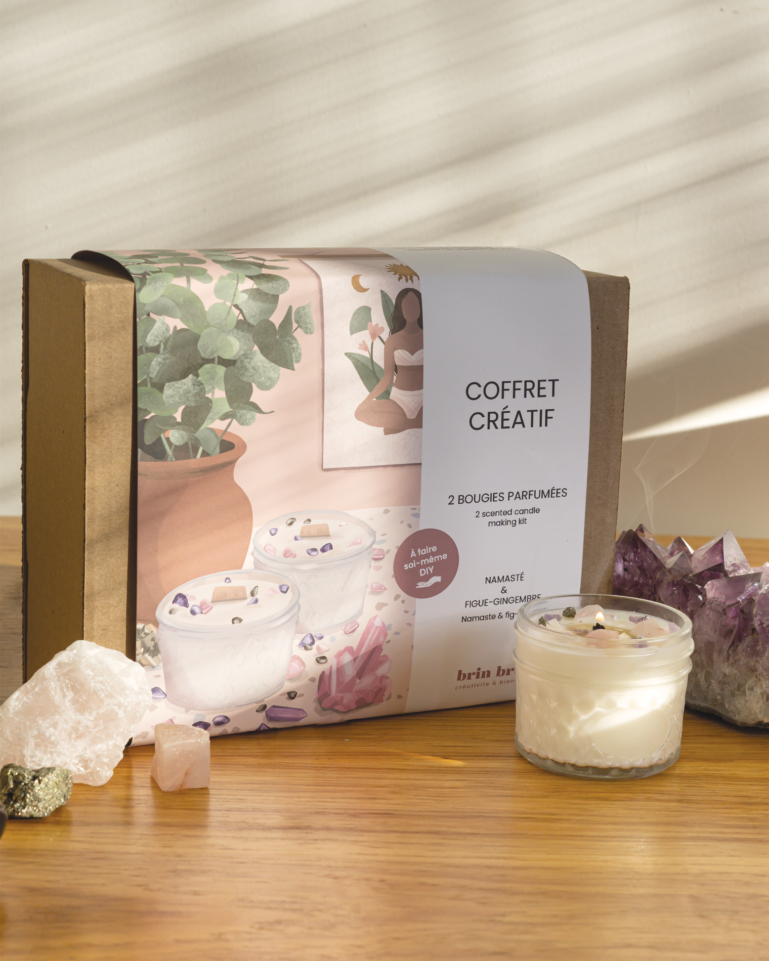 Ensemble de fabrication de bougies rituel