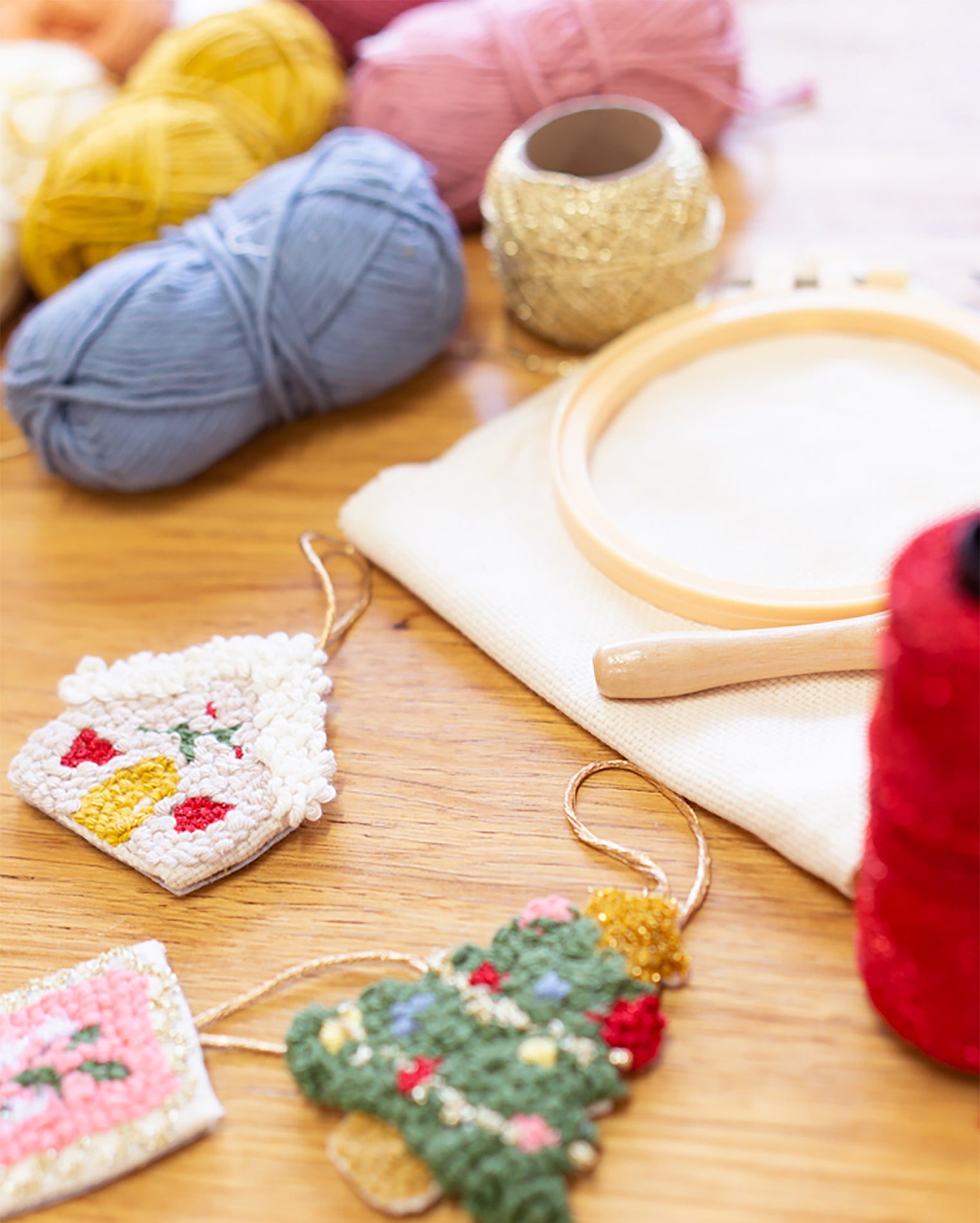 Punch needle tree decorating workshop (3 hours)