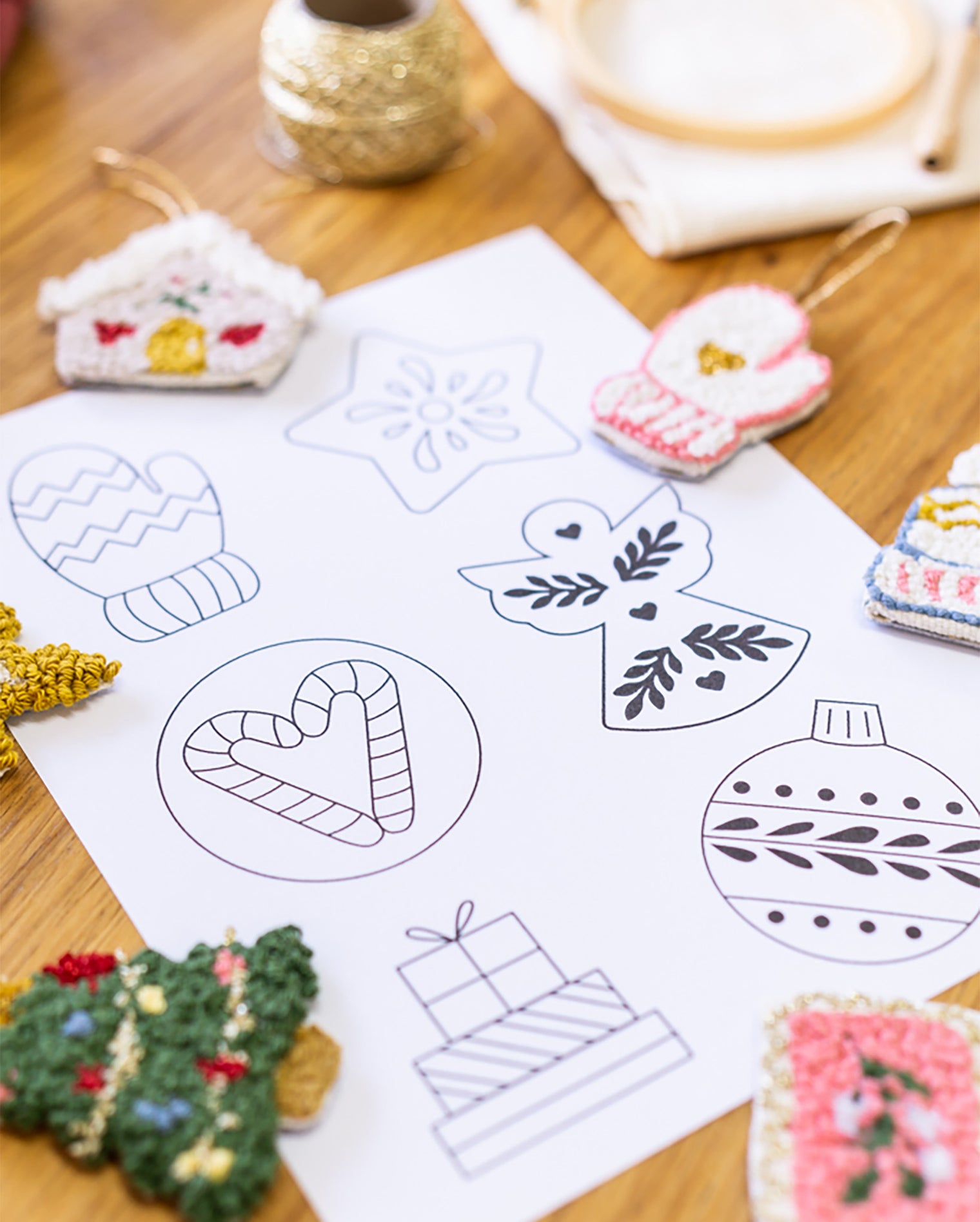 Punch needle tree decorating workshop (3 hours)