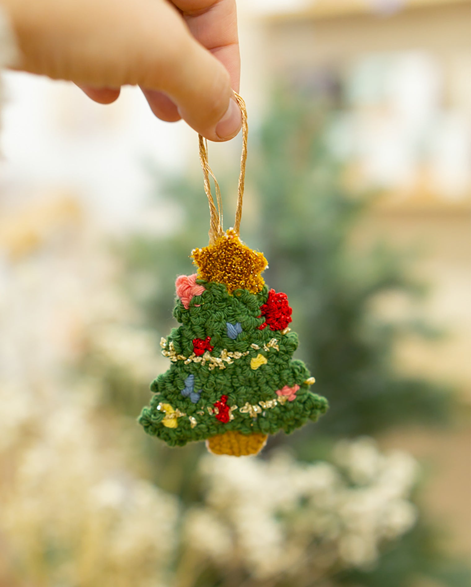 Punch needle tree decorating workshop (3 hours)