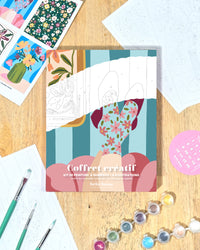 Coffret créatif, Kit de peinture à numéros - Ambiance Rétro bohème