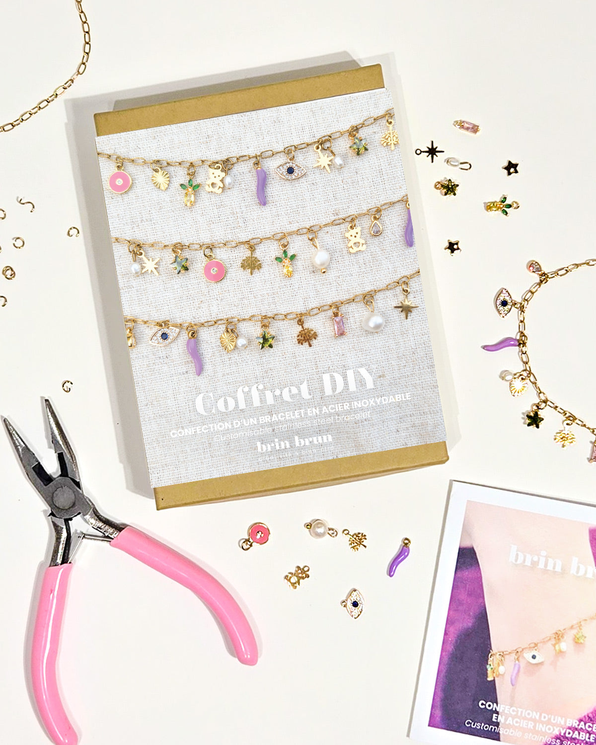Creative Box, DIY KIT Making a Cutie Charm Bracelet