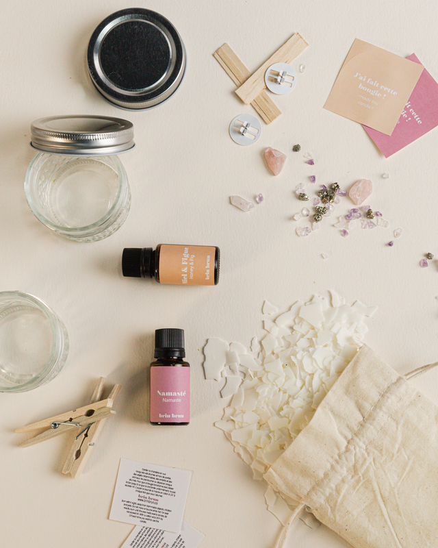 Ensemble de fabrication de bougies rituel